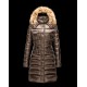 Moncler Hermifur Vinter jakker Dame Dark Grøn