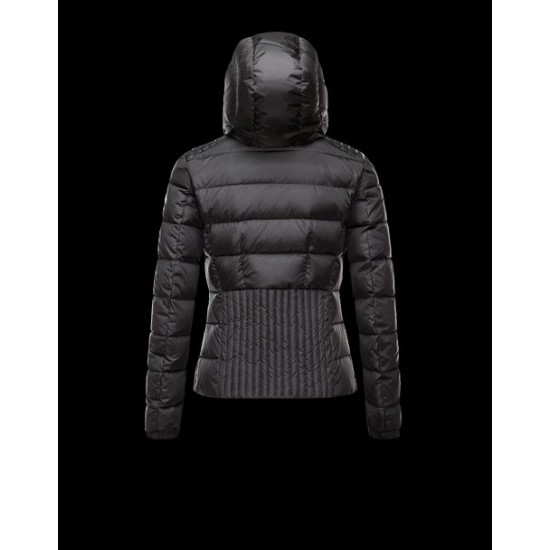 Moncler Oiron Dunjakker Dame Sort