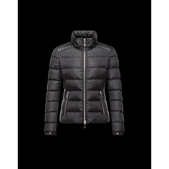 Moncler Oiron Dunjakker Dame Sort