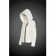 Moncler Dunjakker Dame with hat Hvid